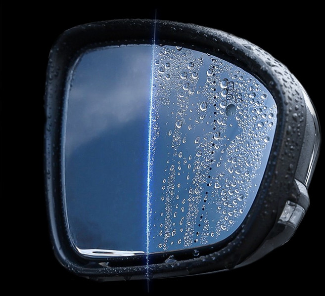 [오카] 디 올 뉴 코나 SX2 호환상품 사이드미러 나노코팅 발수 방수 친수 안티포그 김서림 방지 필름, 1세트, 디올뉴코나SX2(216)