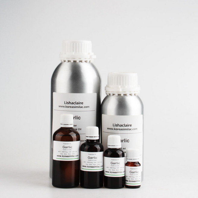 코리아씨밀락 마늘 (갈릭) 오일 에센셜오일 아로미오일, 갈릭 에센셜오일 1리터, 1개