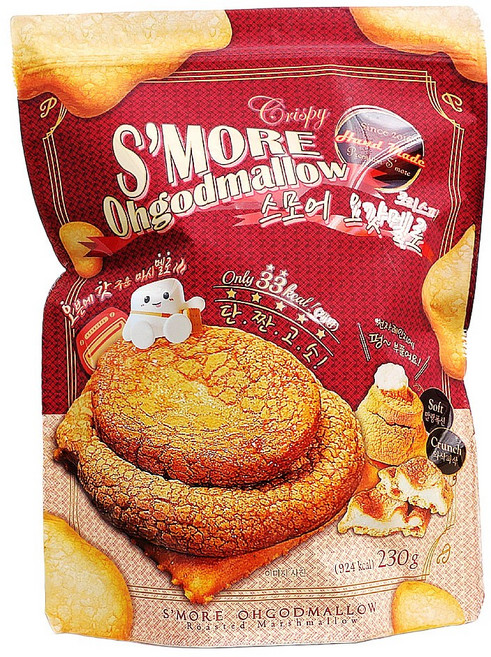 스모어오갓멜로 크리스피 20p, 230g, 1개