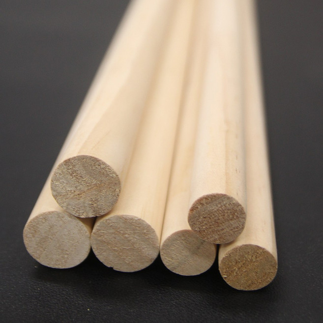 우드밀리 칠레송 원목 목봉 목재 900mm 무료재단, 1개, 지름30mm(길이900mm)