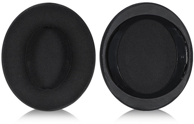 Philips for Philips Shp9500 이어폰 메모리 폼 이어 컵을위한 단백질 양가죽 벨벳 이어 패드, 골드 벨벳