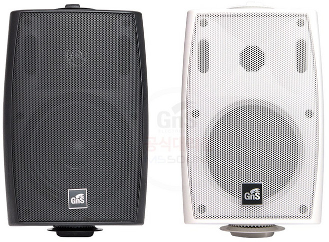 벽걸이 업소용 카페 매장스피커 매장용스피커 5인치 80W GLS-40 1통, 화이트
