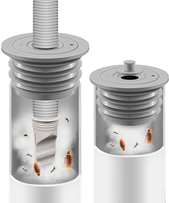 백지생활 굿바이 냄새 배수구 커버, 1개