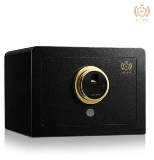 지문인식 가정용 금고 개인 미니 소형, ELS-350F화이트