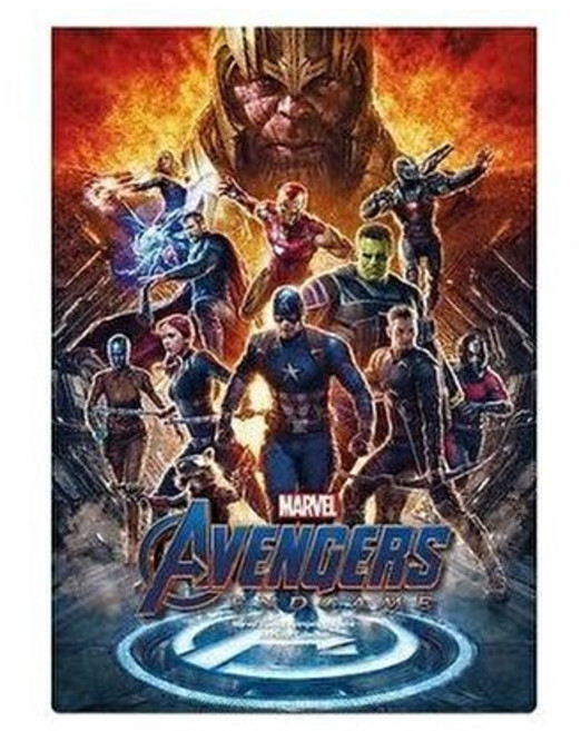 기타 마블 어벤져스 엔드게임 아트 포스터 컬렉션, 아르누보, Marvel, 없음