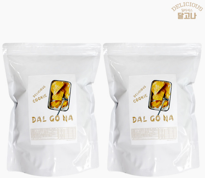추억의 수제 달고나 토핑 1KG x 2개 (2KG) 카페재료 대용량