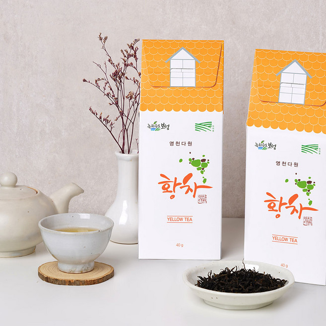 영천다원 황차 40g, 1개, 1개입