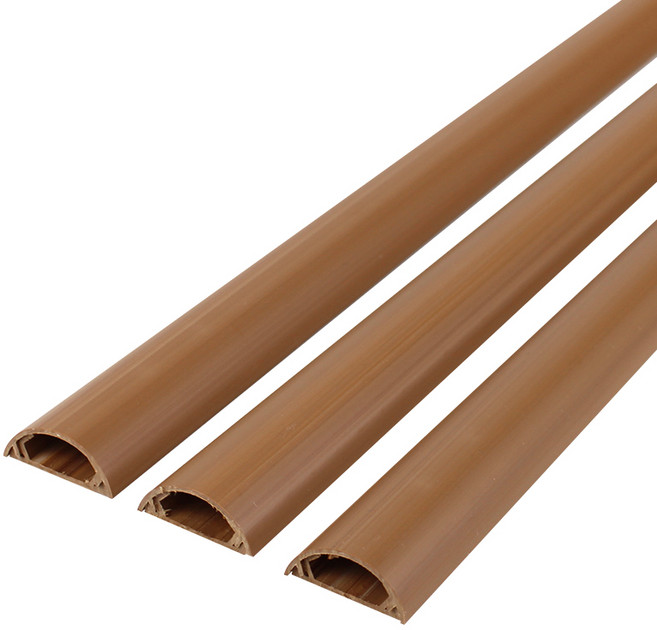 고강도타원 국산 전선몰드1M 25mm*3개입 우드