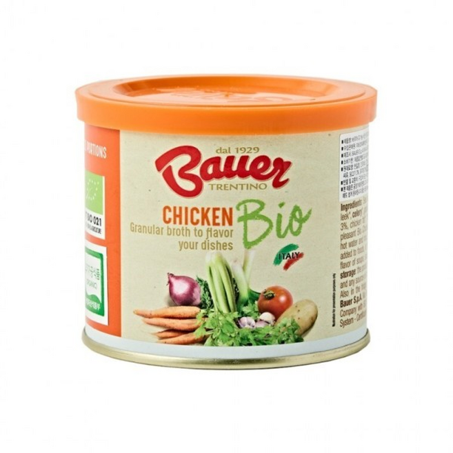 바우어 오가닉 치킨스톡 그래뉼 입, 120g, 12개