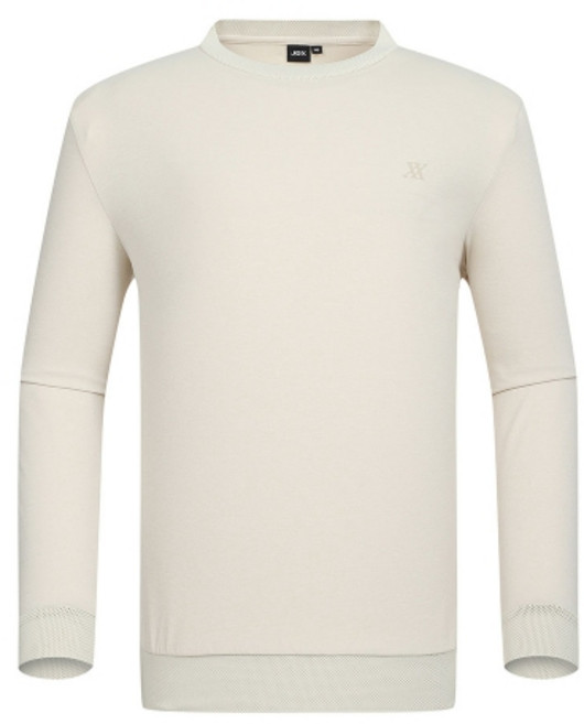 JDX 남성 로고 포인트 라운드 티셔츠 X2TLW1451