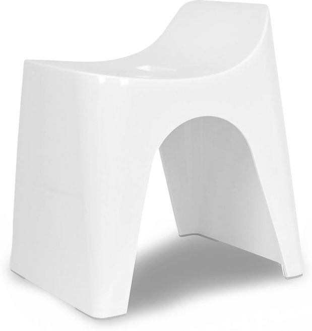 휴바스 일본 높은 욕실의자, 화이트