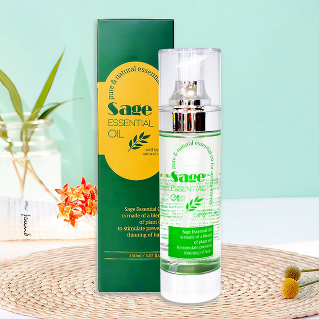 본코스메틱 세이지 헤나 엣션셜 오일, 150ml, 3개, 150ml
