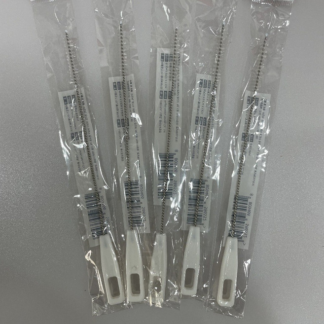 라온누리 웰메이드 다용도 빨대 세척솔, 5개, 혼합색상