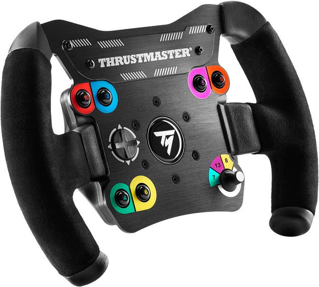 [2] THRUSTMASTER Evo Racing 32R Leather (compatible w/ PS5 PS5 Pro PS4 XBOX Series X/S One PC, 오픈 휠 애드온, 1개