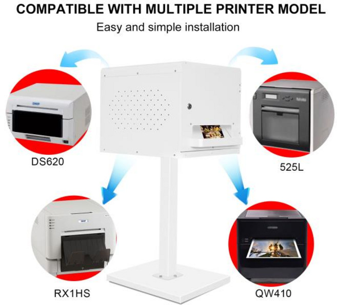 잘팔리는 웨딩 렌탈 프린터 커버 RX1/ ds620/ 525 맞춤형 포토 부스 스탠드 케이스