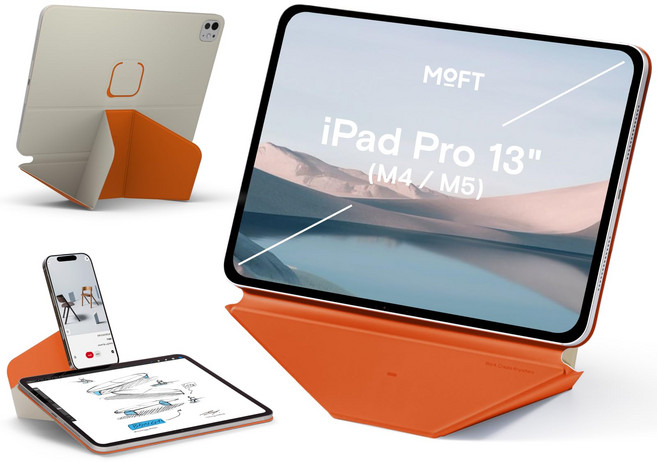 iPad Pro 13 MOFT[공식직영점]다이나믹폴리오 인치 케이스(M5M4 20252024)대응