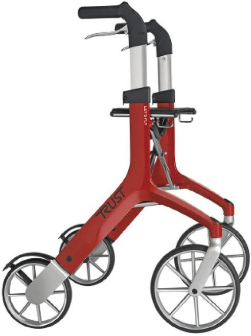 [더건강한의료기]_복지용구_성인용보행기_Let's Fly_본인부담금구매_[0-15%]_장기요양보험, 본인부담금6%(장기요양보험), 레드