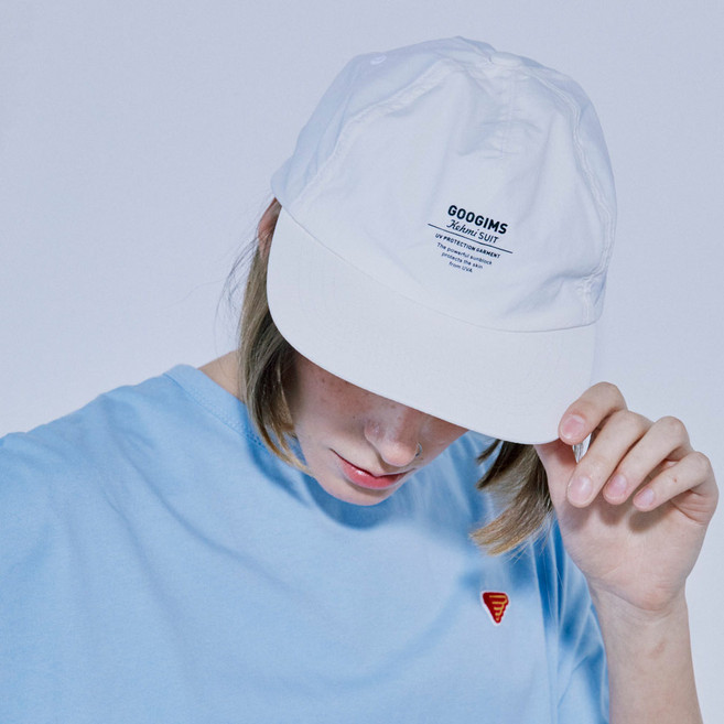 구김스 방수 워터 서퍼 서핑 로고캡, D type, 화이트(WHITE)