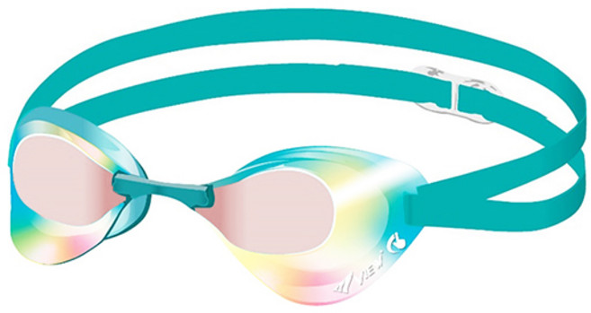 뷰 물안경 V121SAM 노패킹 미러렌즈 수경, 1개, GRSHD