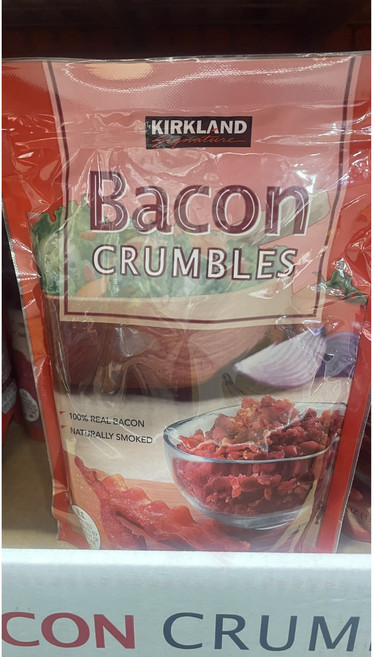 코스트코 커클랜드 베이컨 크럼블스 파지 대용량 업소용 567g, 1개