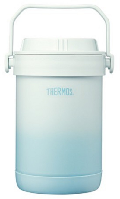 THERMOS 膳魔師 不銹鋼真空燜燒提鍋, 1個, 秘境藍