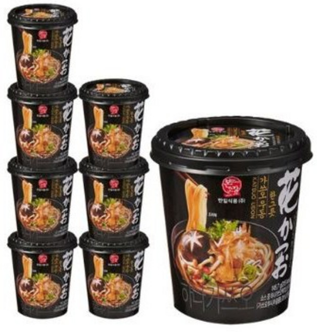 한일본고장 가쓰오 우동 한그릇, 145.7g, 18개