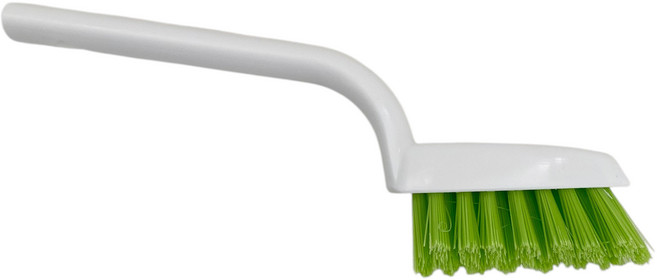 일본 코쿠보 브이컷 청소 브러쉬 욕실 틈새 브러시 배수구 싱크대 타일 청소솔 다용도 청소솔, 1개, 화이트