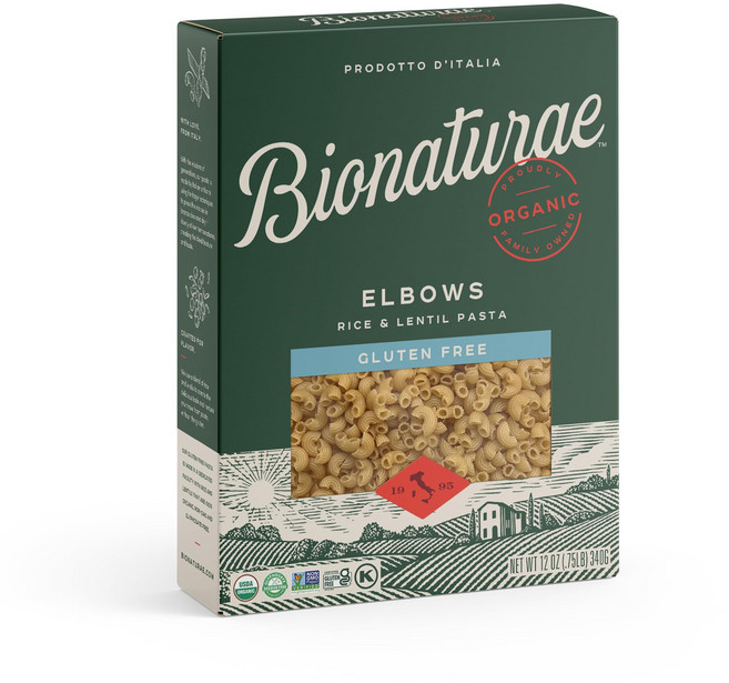 비오나투라 엘보우 파스타 누들, 5.44kg, 1개, 쌀, 12 Ounce (Pack of 1)