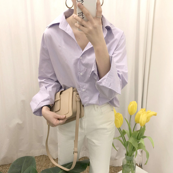 파스텔 바스락셔츠(5col)