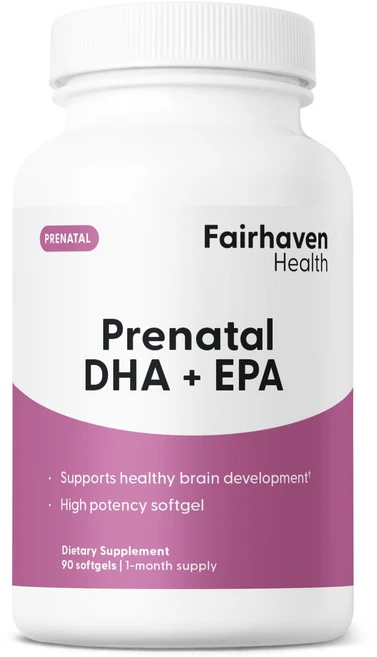 페어헤븐 헬스 임산부 프리네이탈 DHA+EPA 소프트젤, 1개, 90정 - 쿠팡