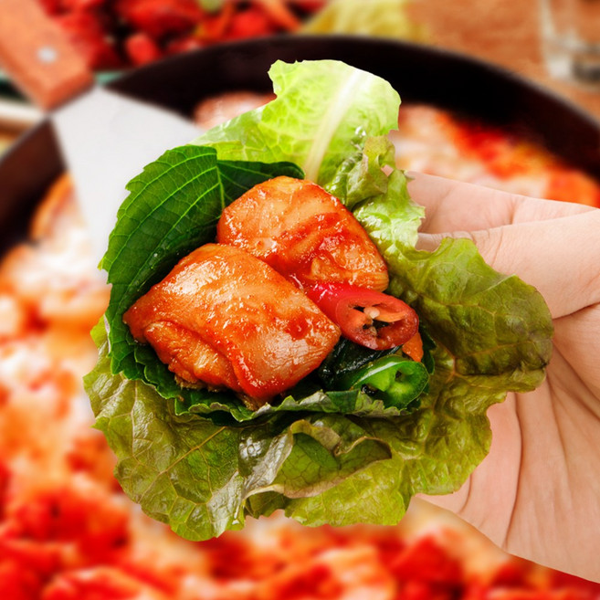 춘천 명물 닭다리살 왕 닭갈비, 3개, 650g