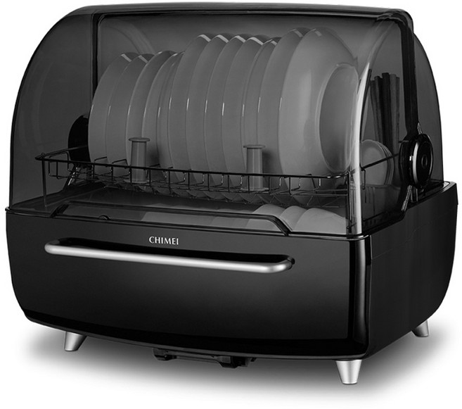 CHIMEI 奇美 UV烘碗機 KD-15AHU0 70L大容量 360度熱風循環 黑色 免安裝