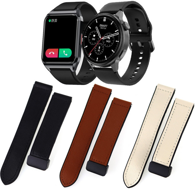 에코너 렉쏘N3 스마트워치 N1 스트랩 소프트 TPU 자석버클 호환, 1. SIG11GEBK20 블랙, 1개