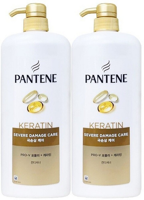팬틴 프로브이 극손상 케어 컨디셔너 1200ml 2개 린스, 1.2L