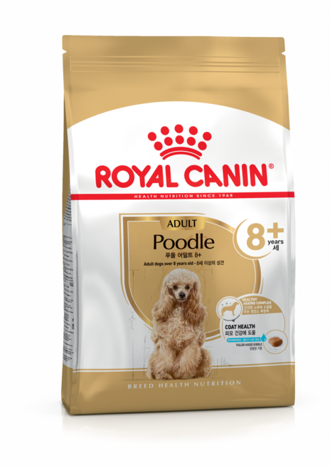 로얄캐닌 독 푸들 어덜트 8+ 1.5kg 피모관리, 닭+오리, 1개