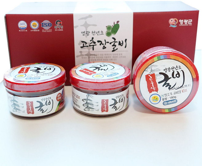 오빠네굴비 영광 법성포 천년초 고추장 굴비 가정용 선물 세트, 1개