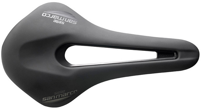 산마르코 쇼트핏 2.0 스포츠 자전거안장 전립선안장, 네로우 255x140mm 315g, 1개