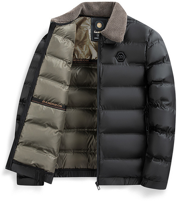 스타일닥터 남성용 카라 재킷 캐주얼 비즈니스 숏패딩