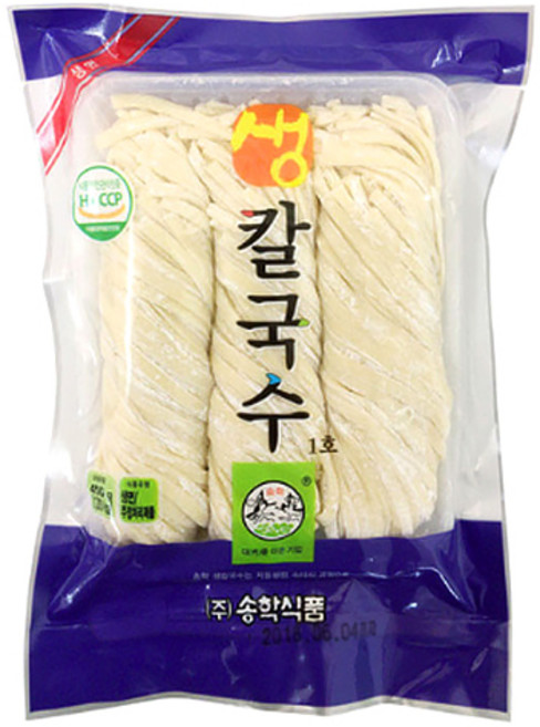 송학식품 생칼국수 450g(약3인분) BOX, 6.75kg, 1박스