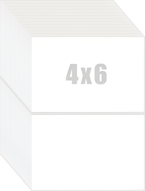 잔여물이 없고 탈부착이 쉬운 방수 스티커 50매(25장) 15*10cm, 화이트(S1053) 50PCS, 1세트