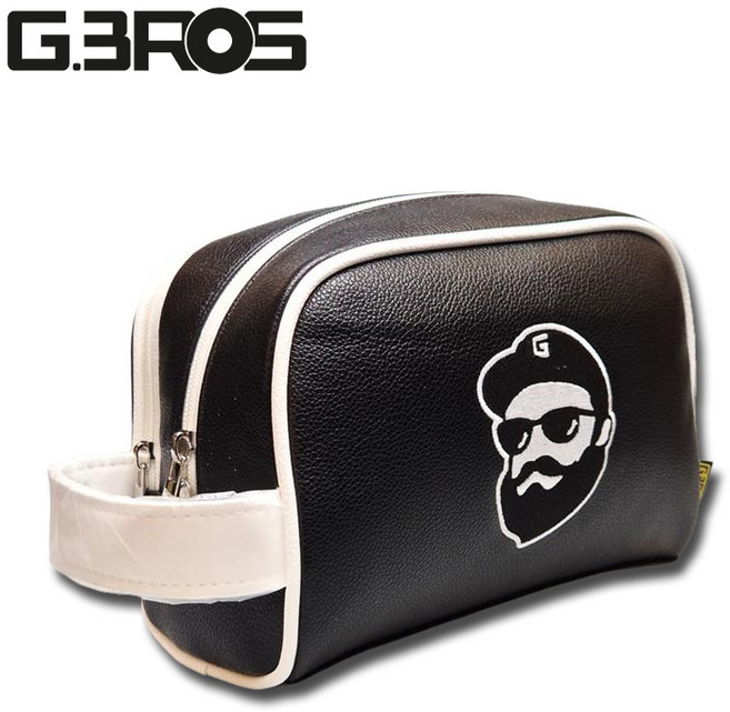 지브로스 GBros signature logo 골프파우치 컬러 : 블랙, 1개