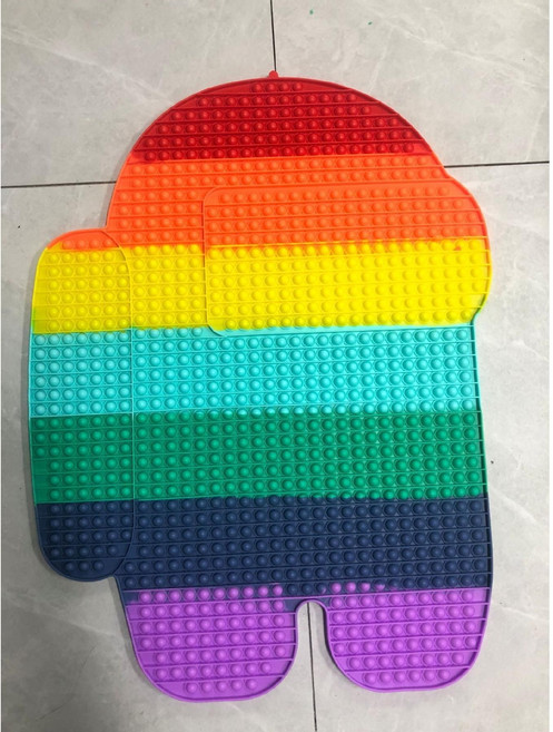 85cm 어몽어스 대왕 푸시팝 교육 장난감 게임 팝잇 초대형, 1개