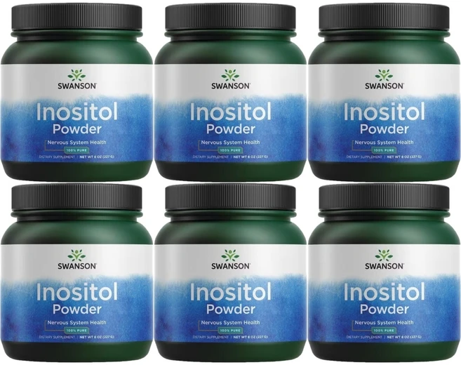 스완슨 고흡수 이노시톨 파우더 분말, 6개, 227g - 쿠팡