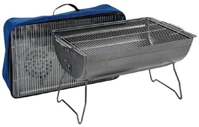 한솔물류 사각 바베큐그릴 대(TH190-1) 화덕 캠핑화로대 캠핑용화로 캠프파이어 감성캠핑용품