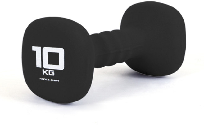 아이워너 네오프렌 사각 아령, 10kg, 1개