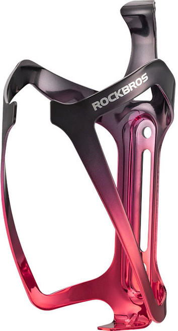 자전거 물병 생수 거치대 물통 케이지, 블랙,레드, 1개