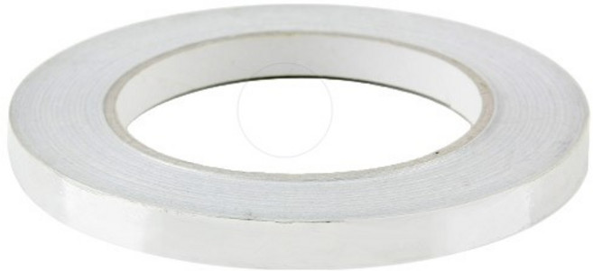 Coms 알루미늄 은박 테이프 10mm 길이 25M BU526, 1개