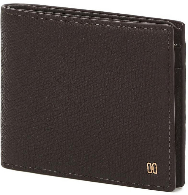 닥스 로고장식 소가죽 반지갑 DBWA3FZ03W3