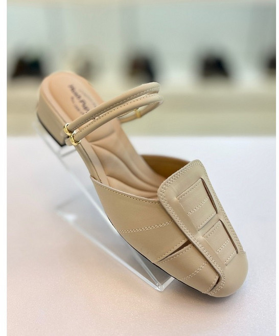 허시파피 NCBC 여성 FP026 스퀘어토 스트랩 3cm 블로퍼 정장 슬리퍼 족저근막염 무지외반증 코디하기쉬운 유행없는 출퇴근 근무용 세미정장룩 쿠션좋은 논슬립 가성비 슬랙스