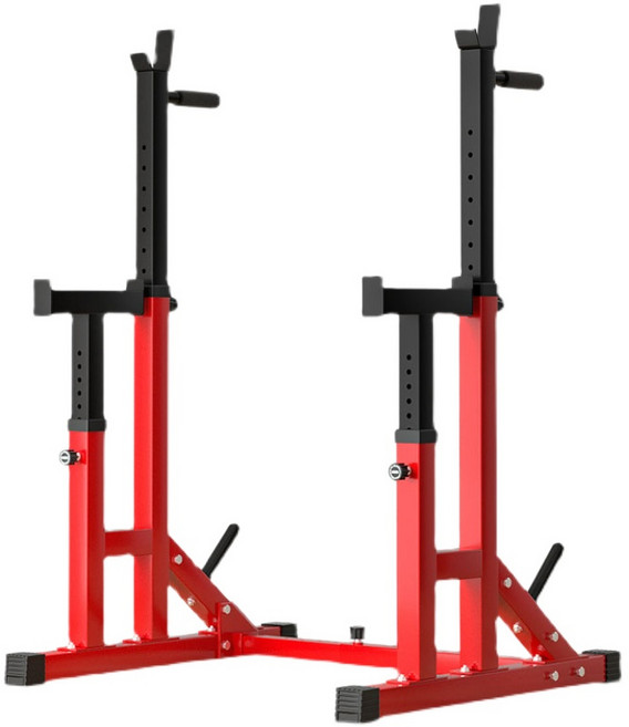 TANI 일체형 스쿼트랙 바벨거치대, 혼합색상